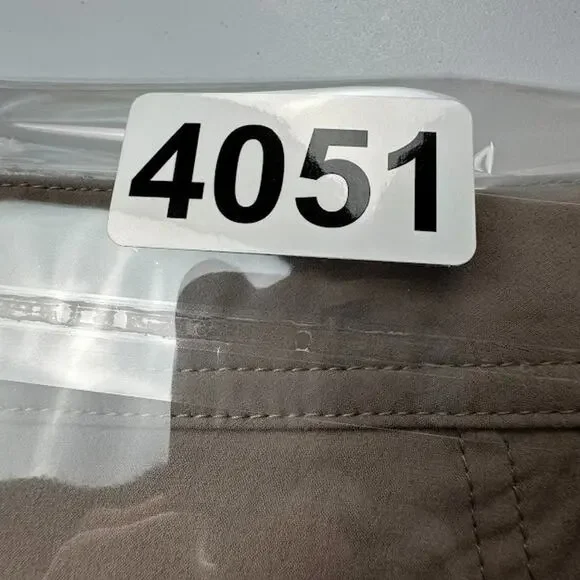 LL Bean Pants Women 10 Brown Comfort Trail Crop Stretch UPF Wicking Outdoor Hike - Picture 15 of 15